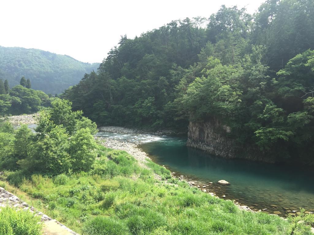 Hotel 天然 Weni Baiwagō no Tang Širakawa Exteriér fotografie