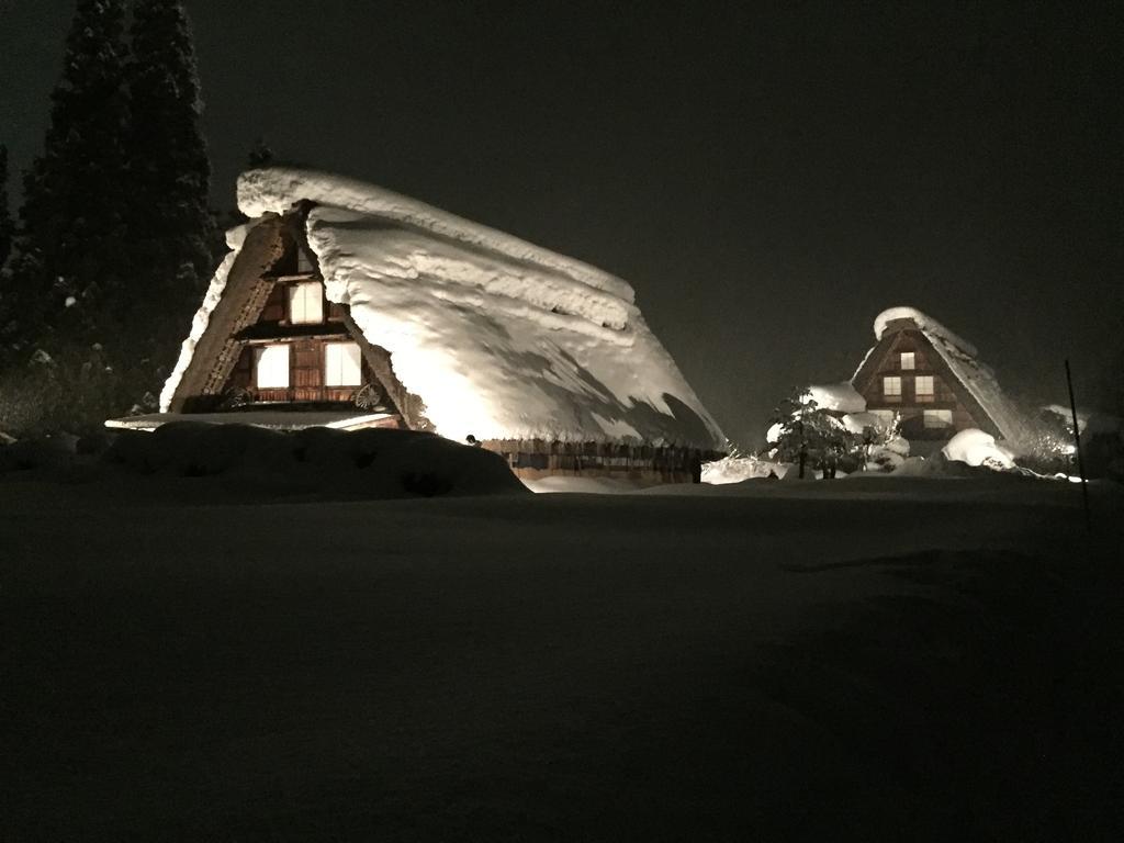 Hotel 天然 Weni Baiwagō no Tang Širakawa Exteriér fotografie